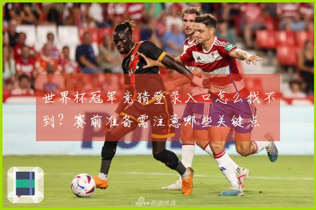 世界杯冠军竞猜登录入口怎么找不到？赛前准备需注意哪些关键点