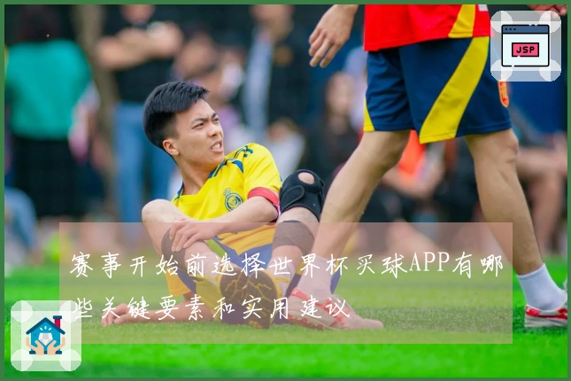 赛事开始前选择世界杯买球APP有哪些关键要素和实用建议