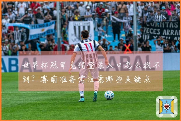 世界杯冠军竞猜登录入口怎么找不到？赛前准备需注意哪些关键点