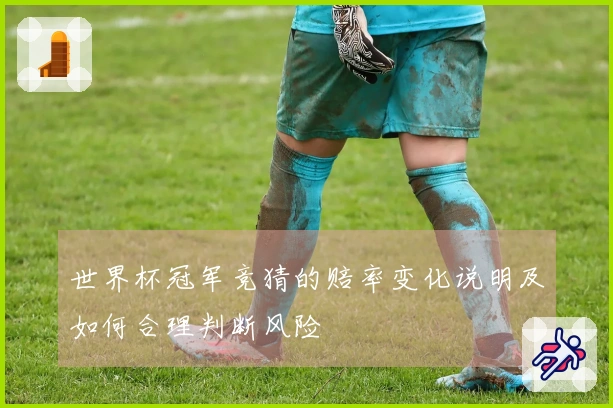 世界杯冠军竞猜的赔率变化说明及如何合理判断风险